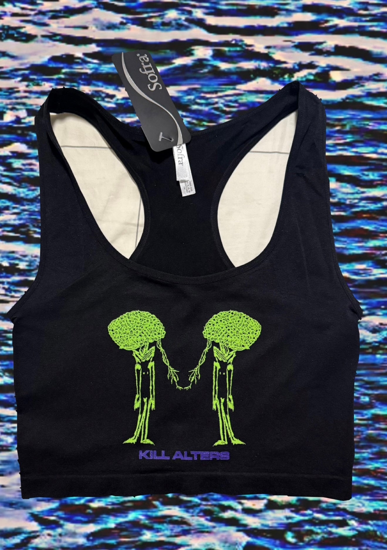 Brain Duality (black tank top )