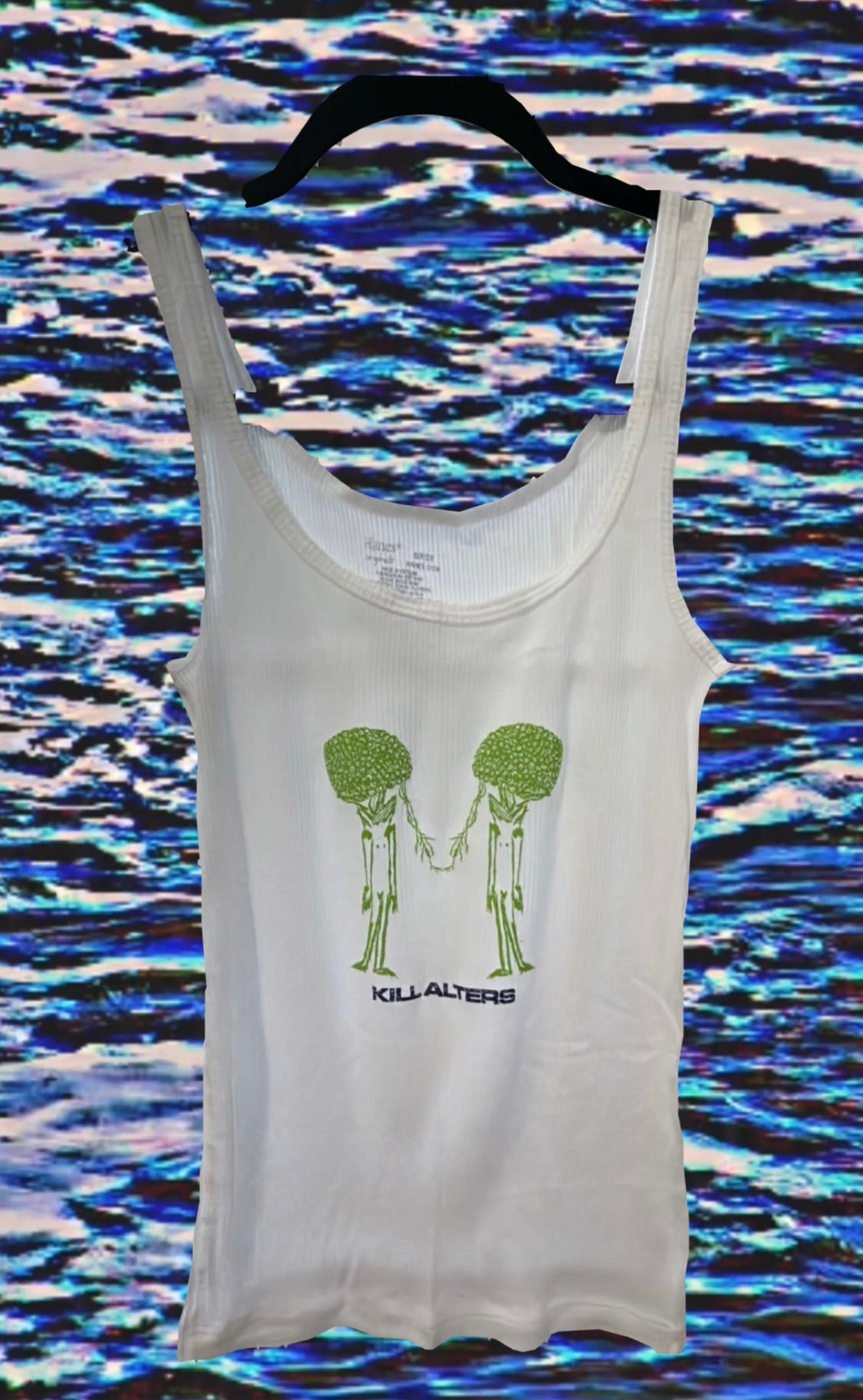 brain duality tank tops